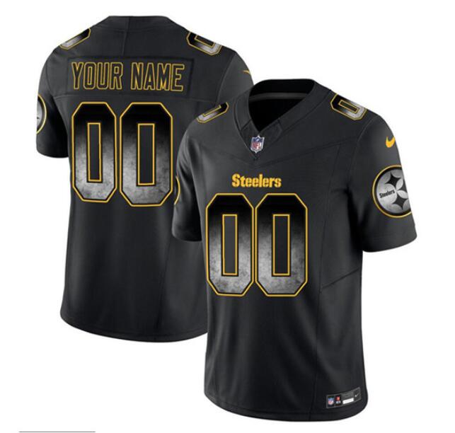 Custom Pittsburgh Steelers Vapor F.U.S.E. Limited Jersey